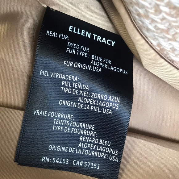 ❄️Tweed Fur Lined Coat❄️ - Picture 6 of 6